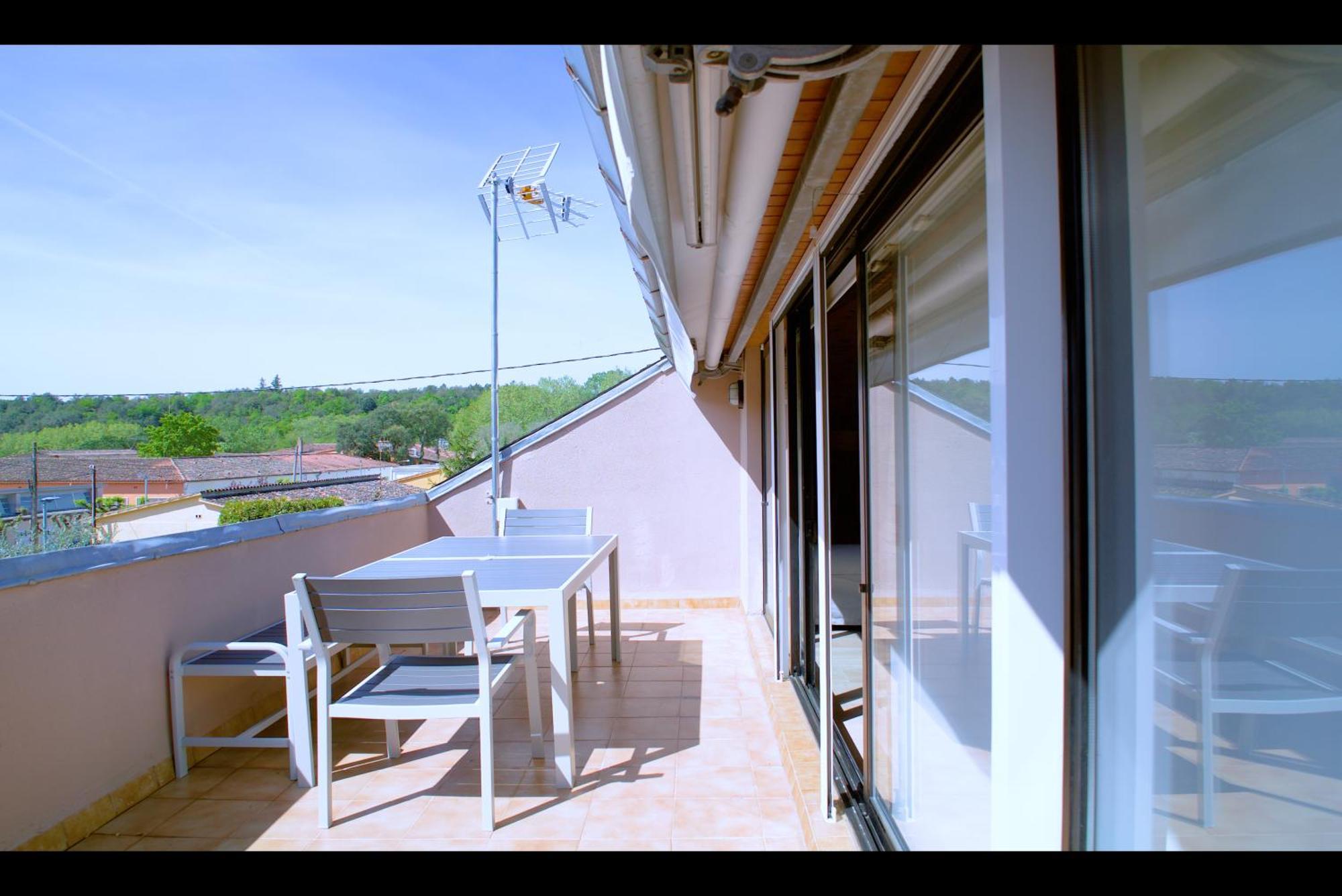 Casa De Vacaciones Con Padel En Montseny By Can Forcadell Girona Exterior foto